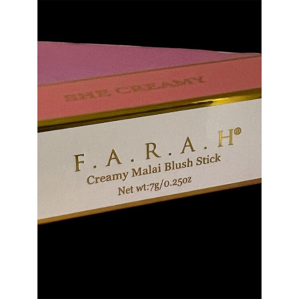 F.A.R.A.H Creamy Malai Blush Stick SHE CREAMY Dewy Finish 7g - Picture 6 of 15